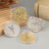 2026 Year Of The Horse Chinese Lucky Souvenir Coin Iron Crafts 40Mm Zodiac Horse Commemorative Medal Event Gift