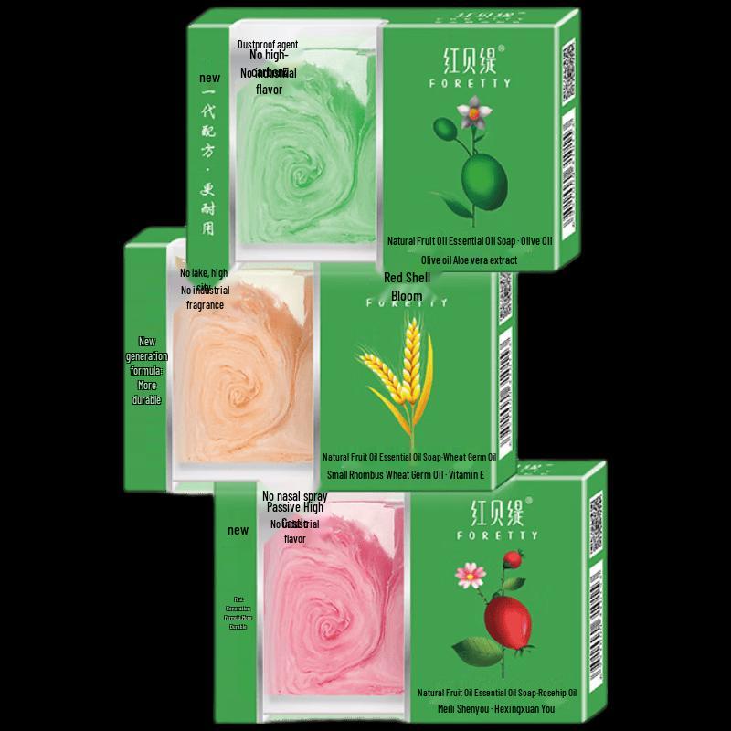 Foretty Natural Fruit Oil Essential Oil Soap