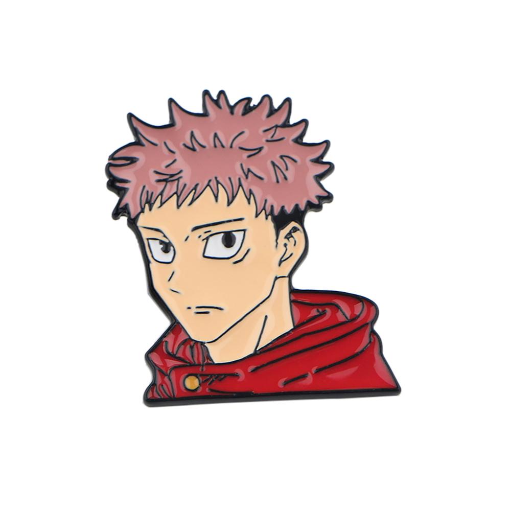 Manga Anime Emaye Yaka İğnesi Broşlar Kadınlar İçin Yaka İğneleri Rozet Sırt Çantası Kostüm Aksesuarları Gojo Takı Arkadaşlara Hediyeler