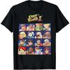 MenS Street Fighter II Select Character Game Graphic TShirt Officially Inspired Gaming Tee 16 Characters Breathable Summer