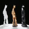 Handicraft Cool Horse Statue Modern Miniatures Figurine Nordic Style Horse Ornament  Gift