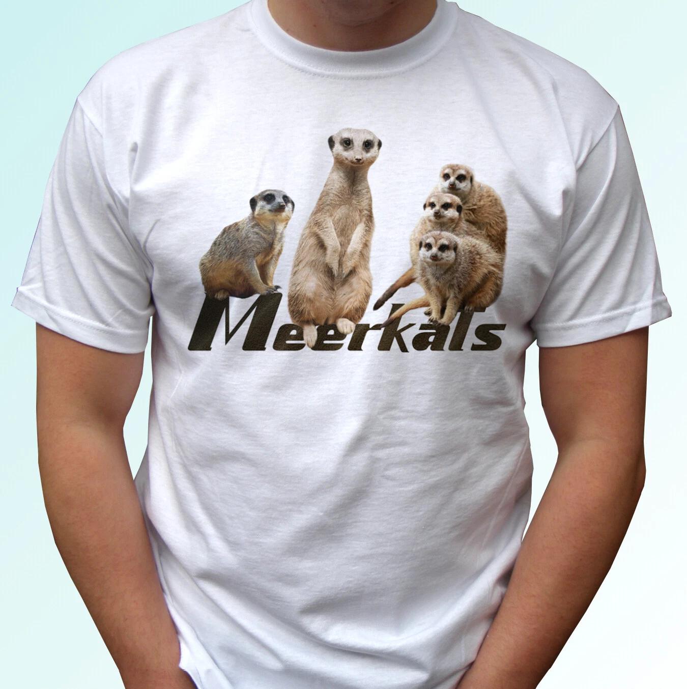 

Meerkats white kids boys T-Shirt animal tee suricate top funny gift s s kids baby 130