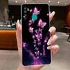 For Infinix Hot 9 Hot9 Pro 9 Play Hot 8 Cases Elegant Flower Butterfly Bow Phone Cover Soft Silicone Transparent TPU Jelly Case