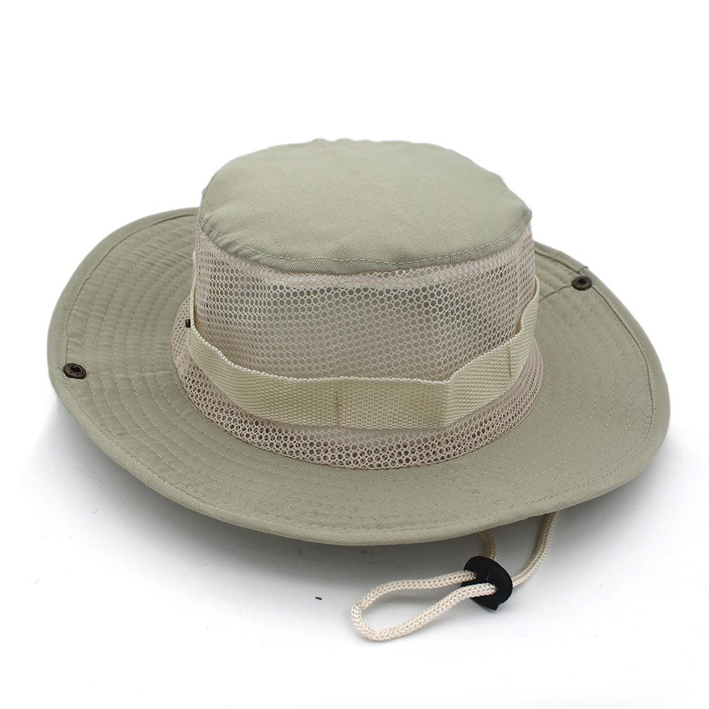 Unisex Outdoor Sun Protection Bucket Hat: Camouflage, Mountaineering & Fishing Styles