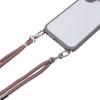 For iPhone 16 Plus Case TPU+PC Crystal Clear Back Cover with Lanyard