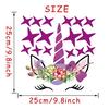 Colorful Flower Animal Star Wall Sticker 3D Art Decal DIY Sticker Child Room Nursery Wall Decoration