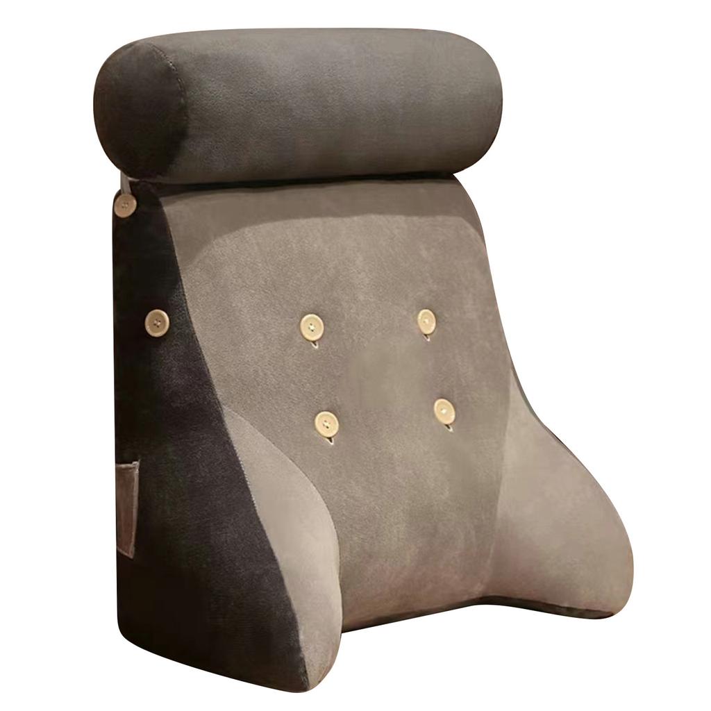 Rückenlehnenkissen Waschbarer Abnehmbarer Bezug Weiches Cartoon-Tier Rückenstützkissen für Bürostuhl