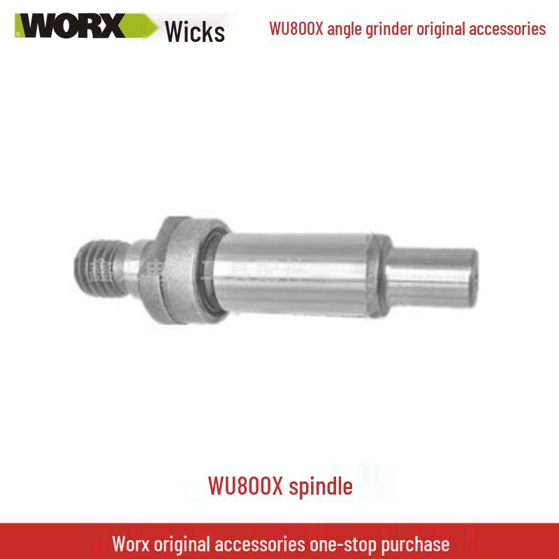 Wickes Angle Grinder Accessory Set: WU800X Head Shell, Carbon Brush, Gear Rotor, Stator, Switch Housing, Spindle.