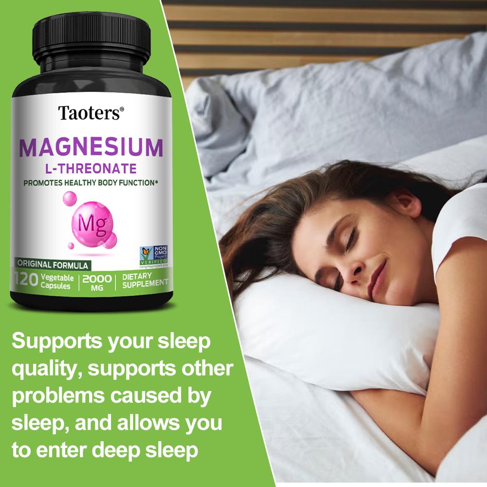 Magnesium-L-Threonat, 2000 mg, 120 Kapseln
