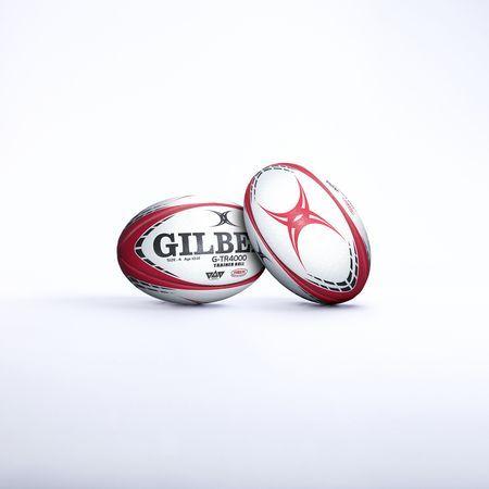 Ballon de rugby d'entrainement - GTR4000 - Rouge - GILBERT - Taille 4