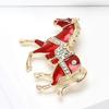 Sturdy Alloy Horse Pin Versatile Accessory for Scarf or Bag Embellishment