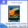1.3" HD IPS Display Screen, 240x240 TFT LCD, ST7789 with Font Library