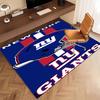 1pc New York Giants logo Print Area Rug - Soft, Washable Non-Slip Indoor Mat, Living Room, Home Office Decorative Rug,Office Decorative