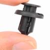 40pcs ABS Plastic Expansion Rivet Nut Buckle Clip Rivet Fastener Black Auto Parts Repair Tool Decoration Tool Car Accessories