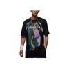 Come M J Ss25 Sprt Df Thnk 85 Maglietta a Maniche Corte Girocollo Uomo T-Shirt Nera HJ2349-010