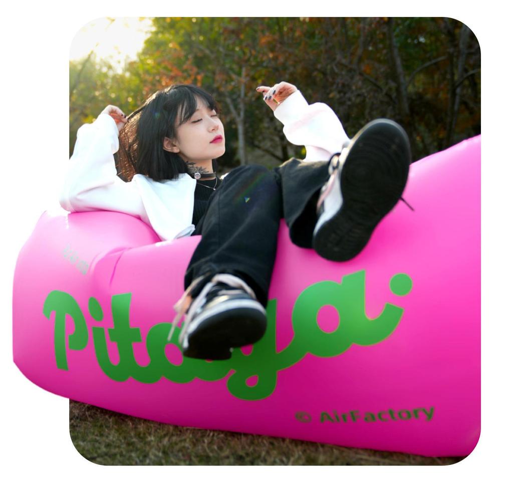 Inflatable Music Festival Sofa - Portable Outdoor Air Couch for Camping & Events