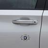 DIG1 2pcs Silver 3D Metal Car Badge Trunk Window Sticker For VW R Jetta Golf Beetle CC GTI R32 MK4 motion Polo Auto Accessories Decal