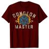 Lustige Dungeons & Dragons Dungeon Master Grafik T-Shirts Herren Damen Humor Streetwear T-Shirt Kurzarm Unisex Lockere Kleidung