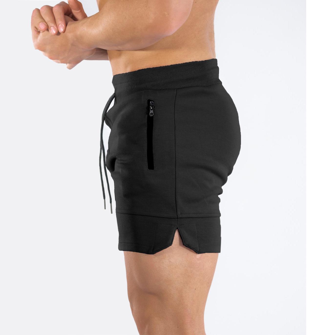 Men s Quick-Dry Elastic Fitness Shorts for Basketball and Running
