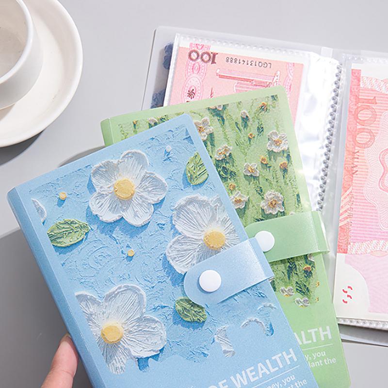 A6 Budget Binder Save Money Envelopes Money Saving Challenge Waterproof Reusable Savings Challenges Sheets Oil Painting