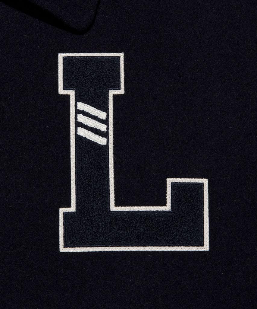 Lee Wool Blend Varsity Jacket Navy