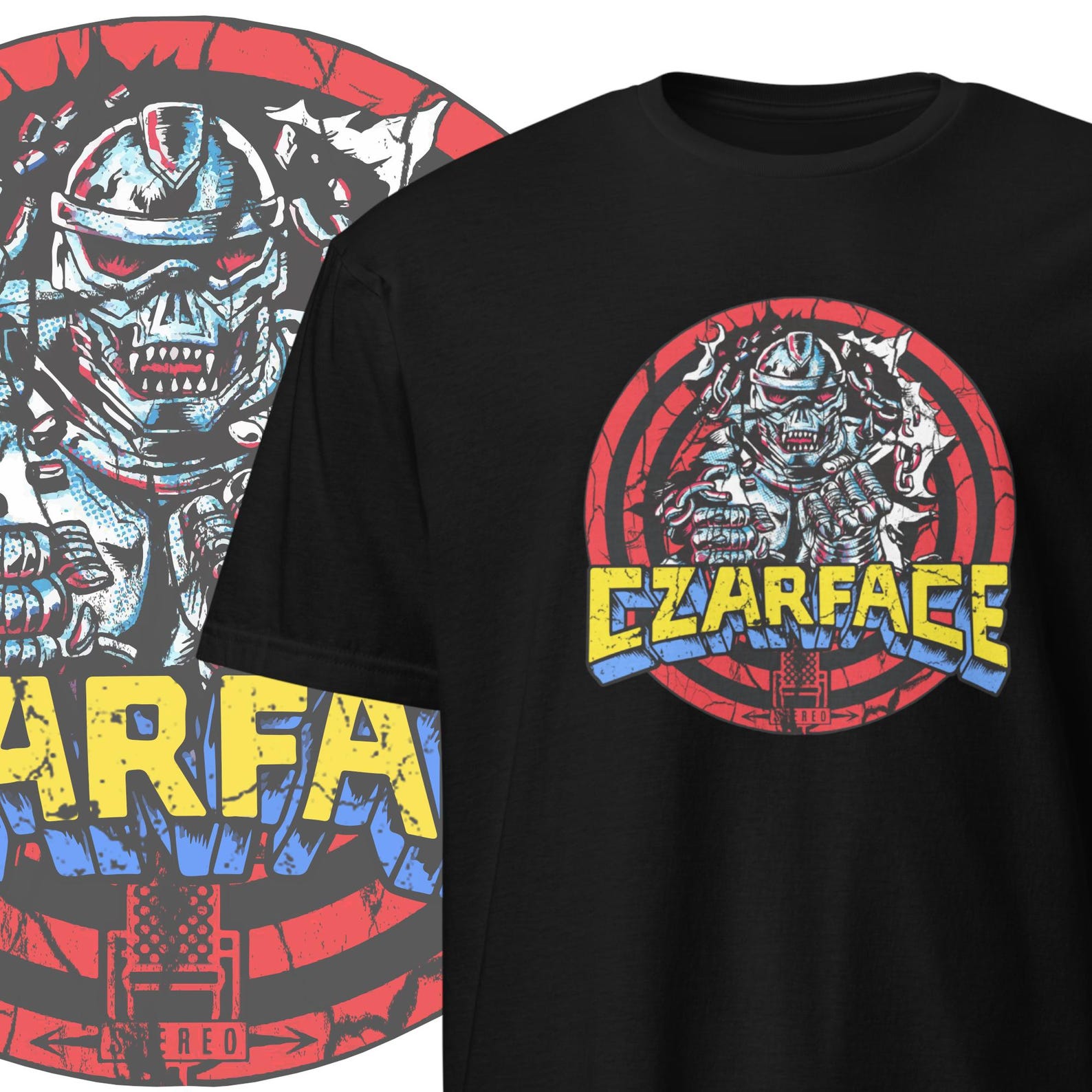 Czarface T shirt Vintage Hip Hop Clothing 4XL