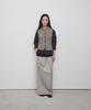 Loutaideu Drape Maxi Skirt [Black]