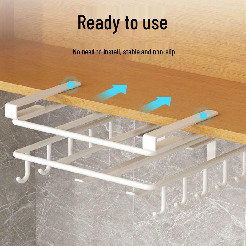 Küchenschneidebrett- und Topfdeckel-Organizer ohne Bohren