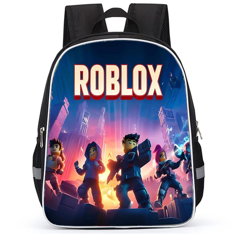 2026 new Roblox comfortable backpack with high-definition printed casual lightweight backpack