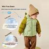 Children's Clothing Children's Down Jacket Autumn and Winter Men's and Women's Thick Short Warm Tops and Coats
