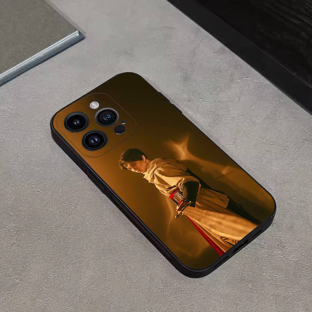 

D-Dimash Kudaibergen Singer Phone Case For iPhone 11,12,13,14,15,16,17,Pro,Max,Plus,E,SE4,Air,Mini Black Soft Cover iPhone12