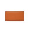 Mari eclaire 18.5 10 100% natural cowhide long wallet