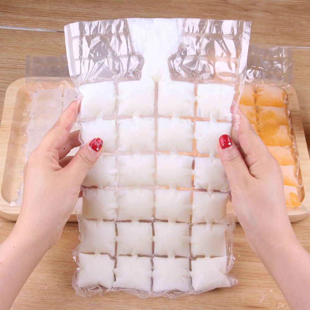 Roamtic Fashion Kitchen Ice Making Disposable Sealing Bag Cube Mold Self 10Pcs PE Pouch Bar Tool
