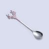 Yousheng Deer Head Shape Stirring Spoon Multifunction Safe 304 Stainless Steel Spoon for Home