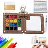 Watercolor Palette Set Mini Pocket Artist Watercolor Paint Palette Travel Sets with Brush and Sketchbook for Painters Artists