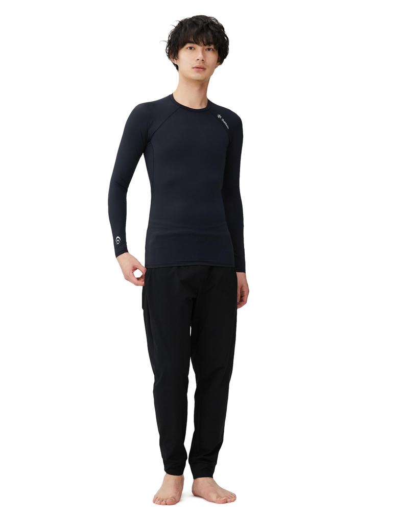 Compression Long Sleeves BLACK 3 [Goldwin]