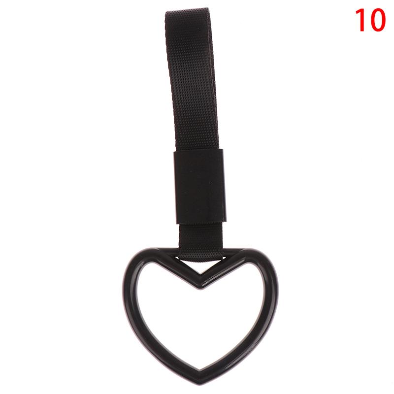 Hot Sale 1PC Heart Train Bus Handle Hand Strap Drift Charm Strap Drift Auto Accessories Car Styling Car Tuning