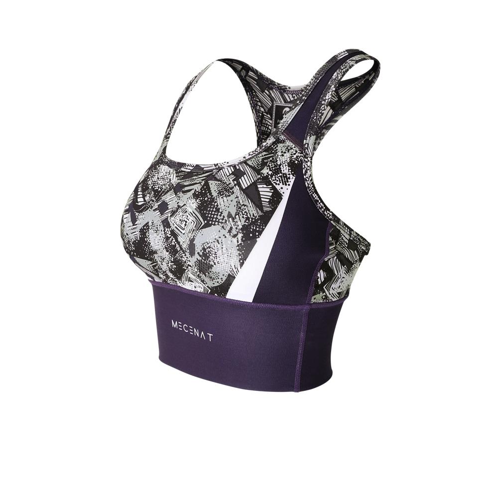 Mcn Sports Abstract Art Sports Bra Top Reference/L