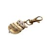 Cartoon Cute Owl Pocket Watch Double Open Electronic