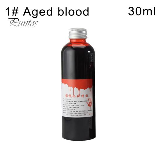 30/60ml/100ml/120ml Fake Blood Liquid Bottle Stage Prank Theatrical Cosplay Props