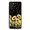 Phone Case Cover for Samsung Galaxy S25 Edge S24 S23 S22 S20 S21 FE Ultra S10 S10E Plus 5G Soft TPU Capas Sunflower Pattern Bags