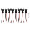 28GC Professional 8PCS EV1 Connector Plugs Injectors Wiring Clips Automotive Electrical System Use Suitable for
