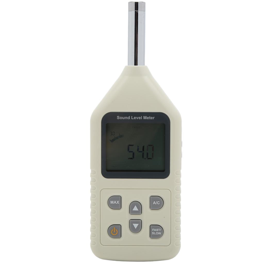1358 Sound Level Tester Digital Decibel Meter Noise Tester for Factory School Airport Office