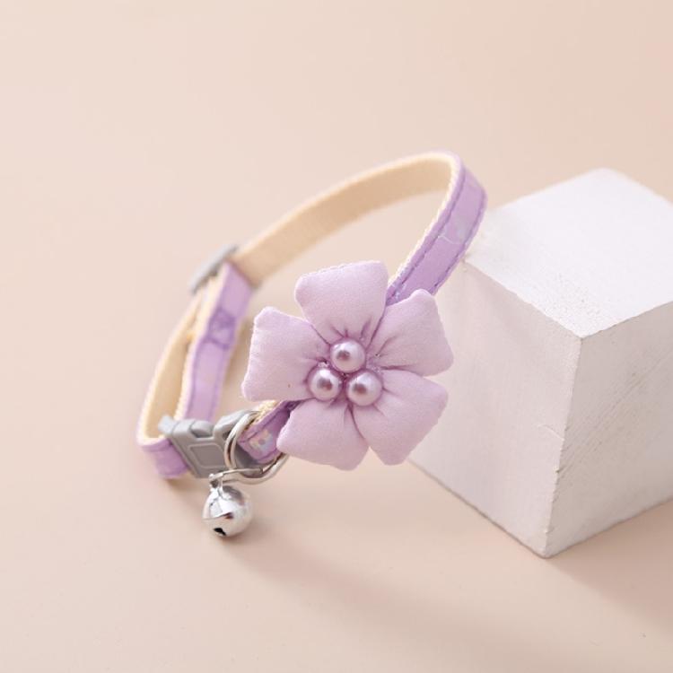 Floal Cat Collar Dog Collars for Small Puppy Flower Decorations Cute Accessory