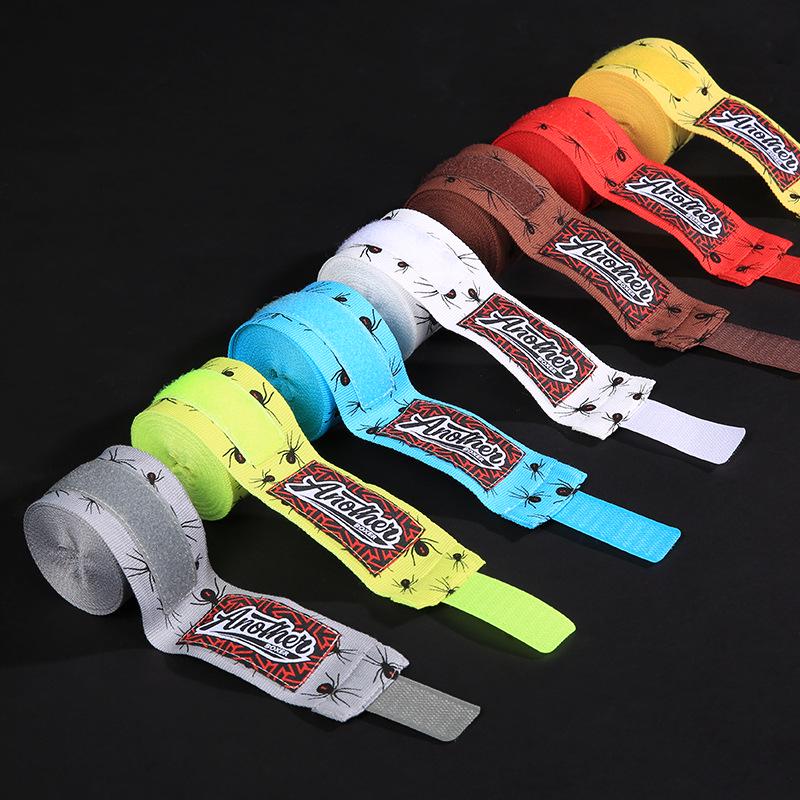 5m Elastic Boxing Hand Wraps - Training & Competition Model, Printed Fighting Bandages