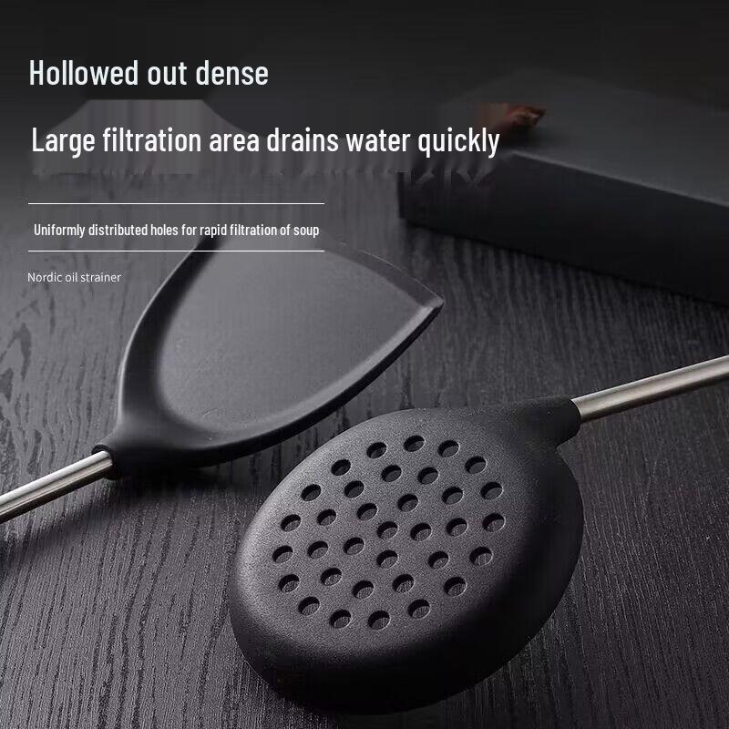 Hanyou All-Steel Silicone Kitchen Utensil Set