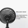 Car Fan 3 Blades 360 Degree Rotation Relieve Heat Universal Rear Seat USB Freshener Ventilation Fan Vehicle Supplies