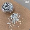 Mini Sparkling Circle Glitter Nail Decoration Wave Dot Retro Simple Style Black Gold Laser Nail Art DIY Accessories
