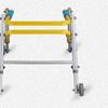 Four-Wheel Children's Walker for Lower Limb Rehabilitation
