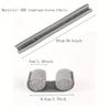 1PC Self-Adhesive Door Bottom Seal Strip Sound Insulation, Anti-Theft, Windproof, Waterproof Protection for Doors & Windows - Under Door Installation